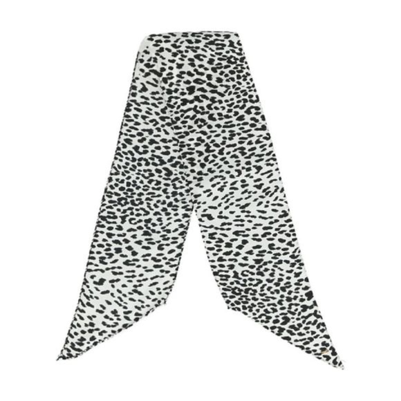 Saint Laurent Womens Leopard Print Scarf NWT - Picture 1 of 7